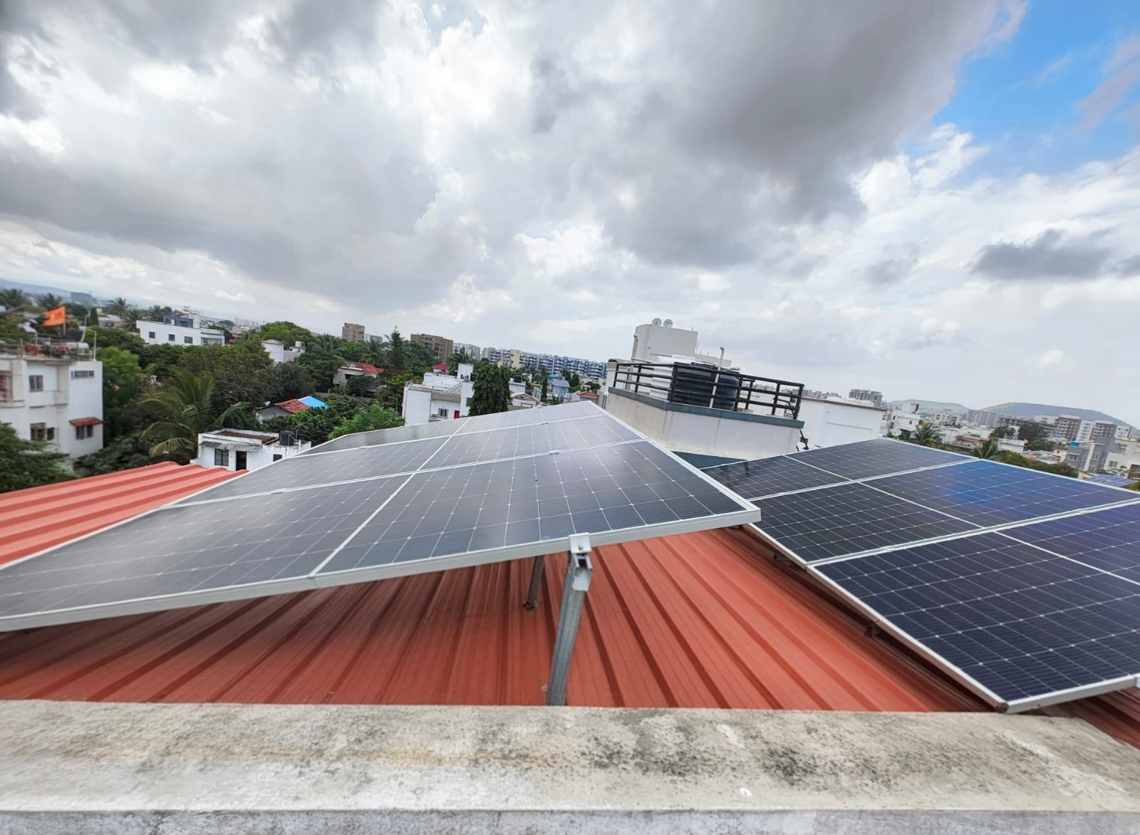Agastya PG Hostel 15 KWP Commercial Solar Project